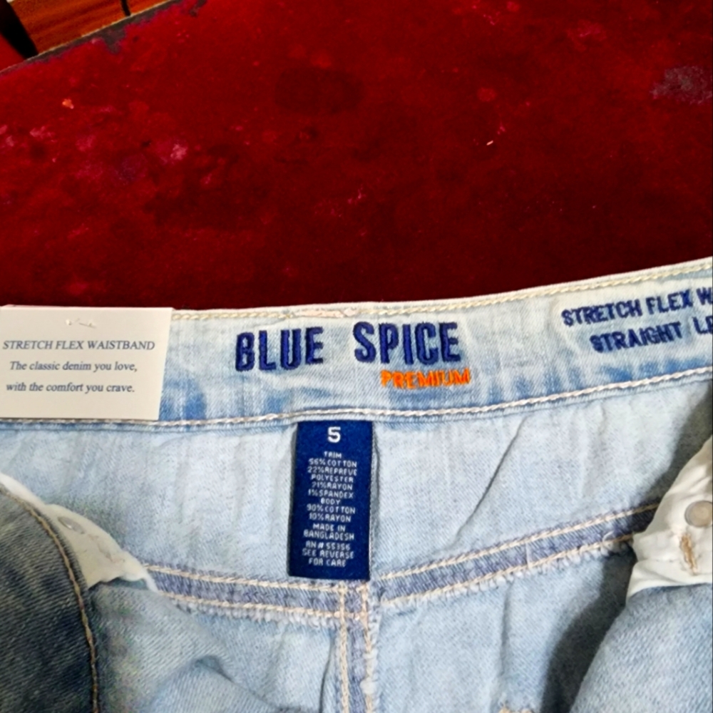 Blue Spice Premium Straight Leg Crop Jeans pants ๐ - Picture 7 of 12